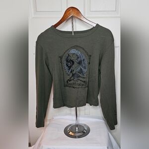 Disney Nightmare Before Christmas Sally Long Sleeve Graphic Tee - Size XL